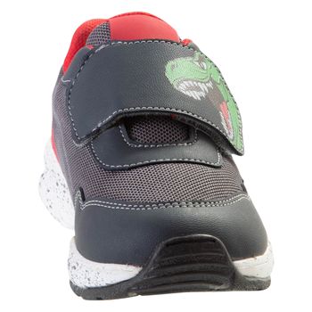 Zapatos deportivos con diseño de dinosaurio para niño pequeño