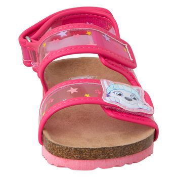 Sandalias con diseño de estrellas y cachorro para niña pequeña