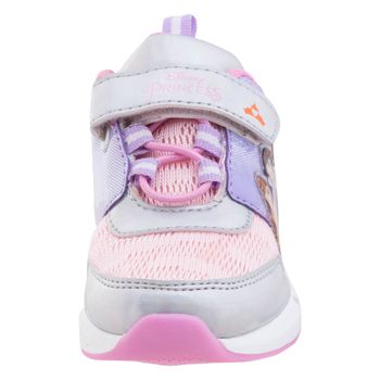 Zapatos deportivos con diseño de princesas para niña pequeña