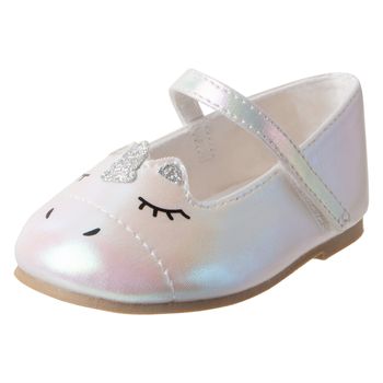 Zapatos casuales Evie con diseño de unicornio para niña pequeña