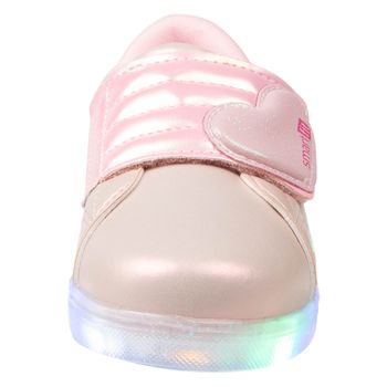 Zapatos tipo Sneaker con luces para niña pequeña