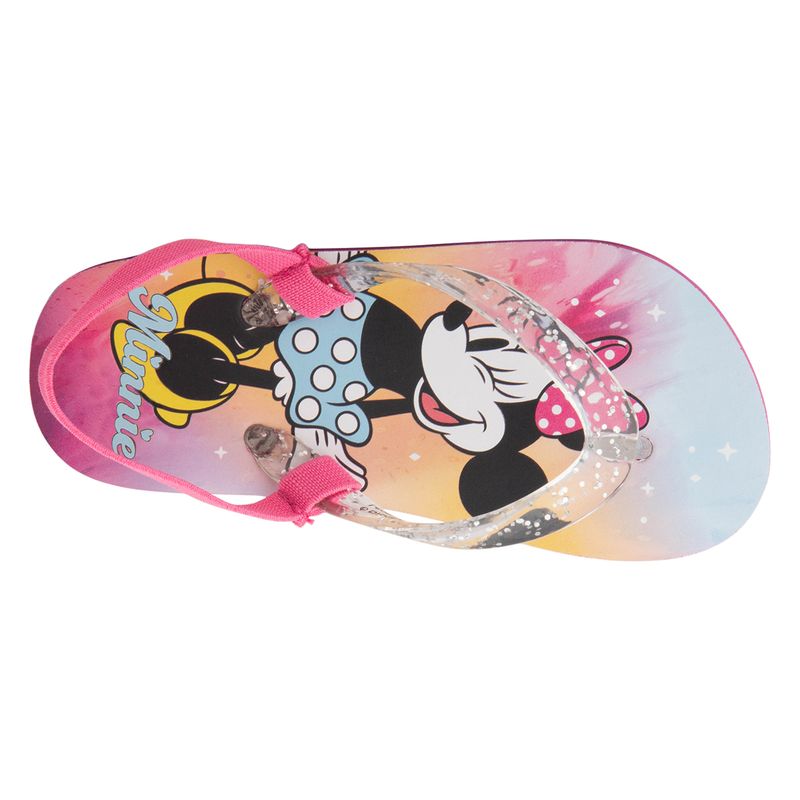 Sandalias-planas-con-diseño-de-Minnie-para-niña-pequeña