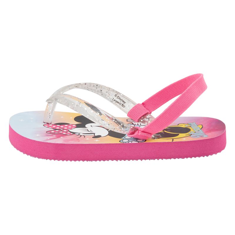 Sandalias-planas-con-diseño-de-Minnie-para-niña-pequeña