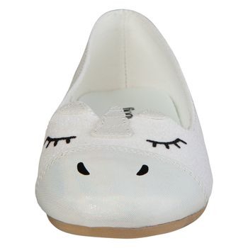 Zapatos casuales con diseño de unicornio para niña