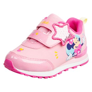 Zapatos deportivos con diseño de Minnie para niña pequeña