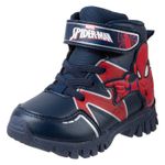 Botas-con-diseño-de-spiderman-para-niño-pequeño