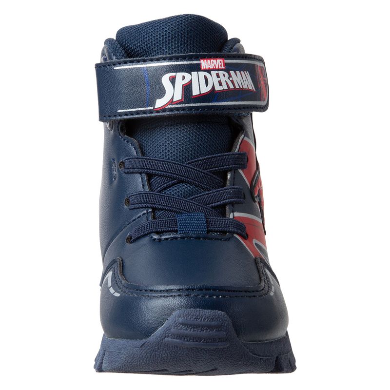 Botas-con-diseño-de-spiderman-para-niño-pequeño