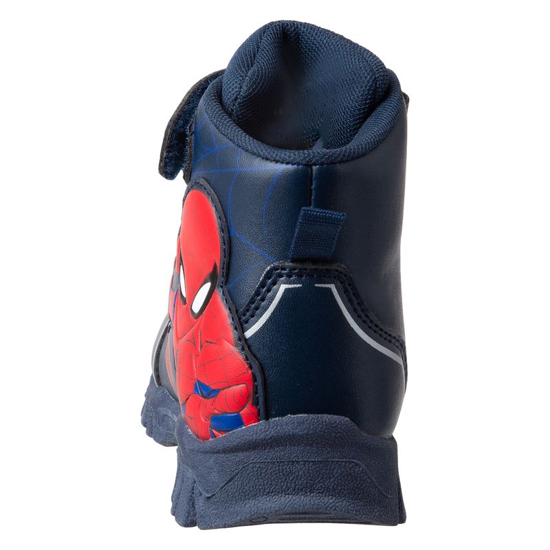 Botas-con-diseño-de-spiderman-para-niño-pequeño