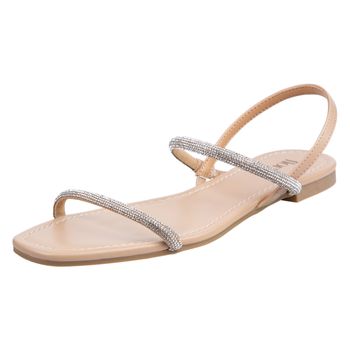 Sandalias planas Shimmer para mujer