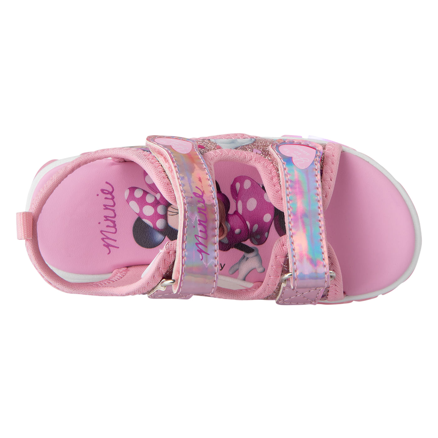 Sandalias con diseño de Minnie niña pequeña | Payless Honduras. Tienda ...