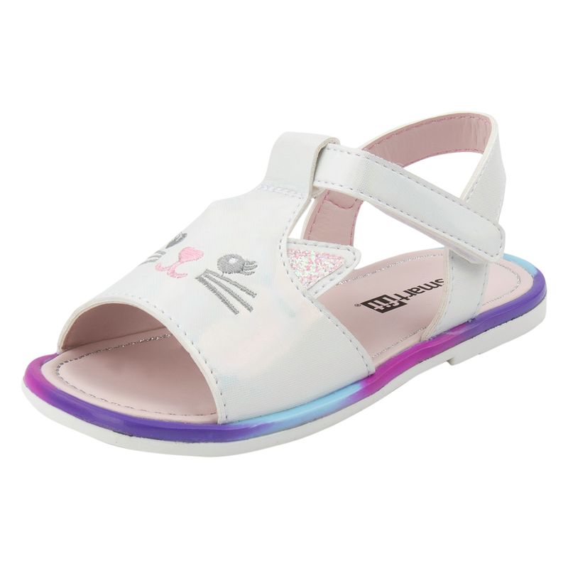 Sandalias-Irid-con-diseño-de-gato-para-niña-pequeña
