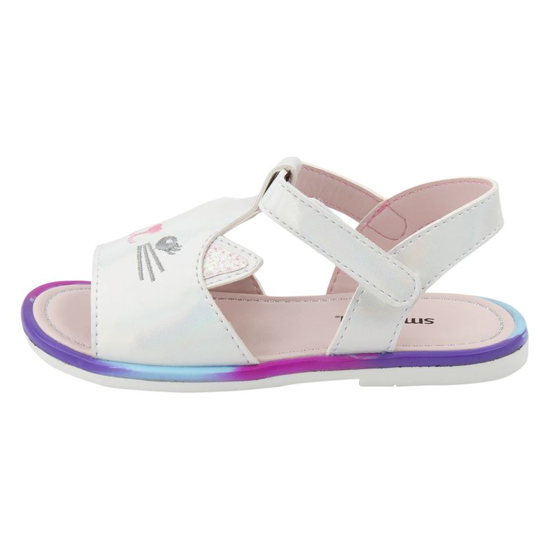 Sandalias-Irid-con-diseño-de-gato-para-niña-pequeña