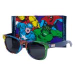 Gafas-de-sol-y-billetera-con-diseño-de-Avengers-para-niño