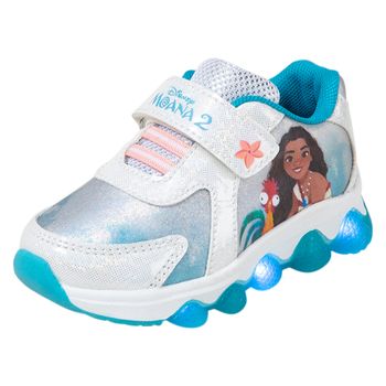 Zapatos deportivos con diseño de Moana para niña pequeña