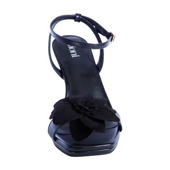 Sandalias de vestir con flor para mujer