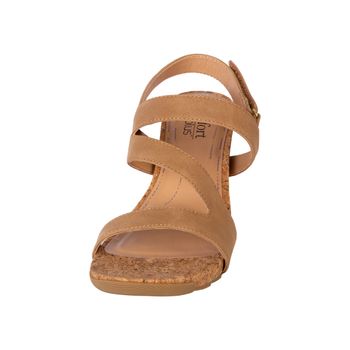 Sandallias Silvie con taco tipo cuña para mujer