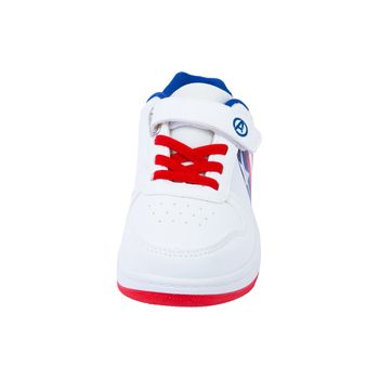 Zapatos casuales con diseño de Capitán América para niño pequeño