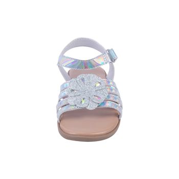 Sandalias Mila con diseño de flor para niña pequeña