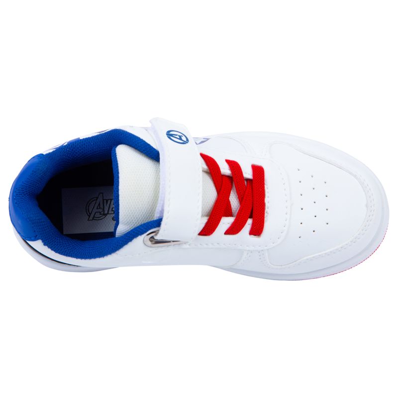 Zapatos-casuales-con-diseño-de-Capitan-America-para-niño-pequeño