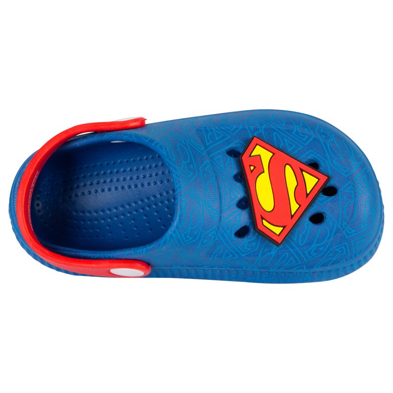 Sandalias-con-diseño-de-Superman-para-niño-pequeño