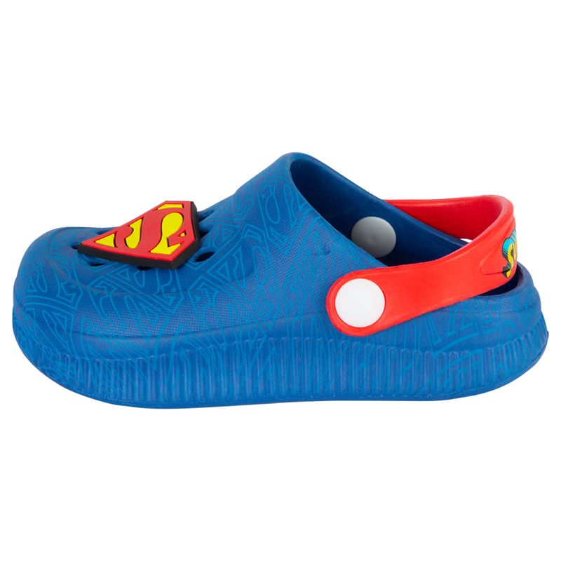 Sandalias-con-diseño-de-Superman-para-niño-pequeño