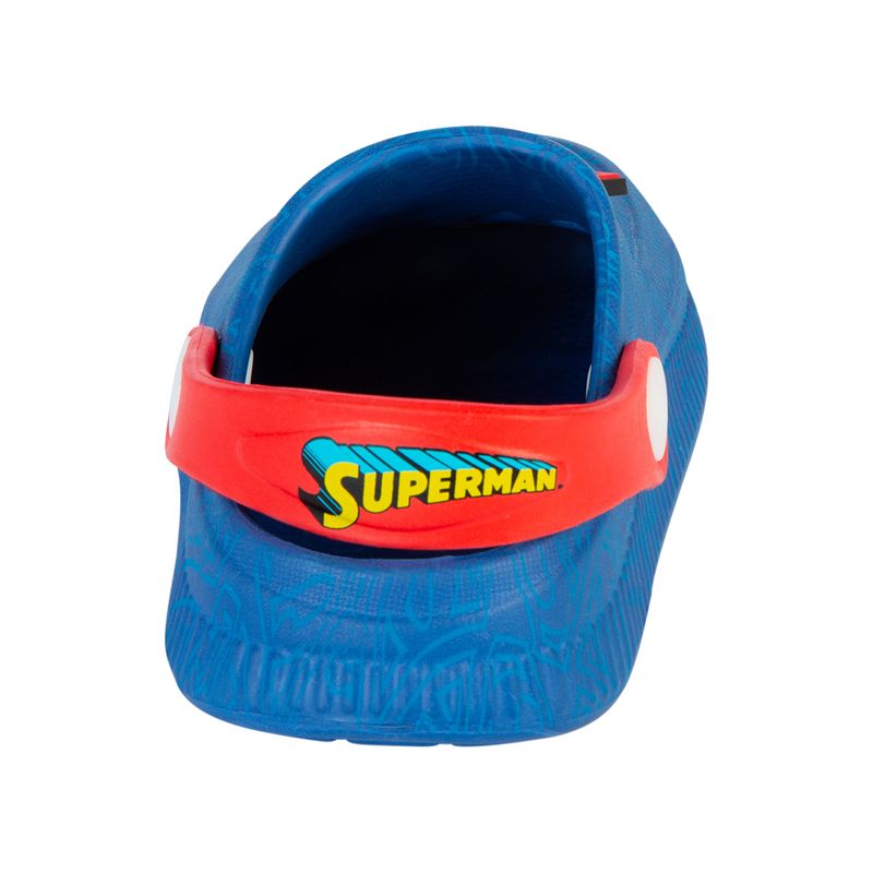 Sandalias-con-diseño-de-Superman-para-niño-pequeño