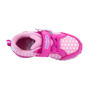 Zapatos casuales con diseño de Minnie para niña pequeña