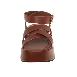 Sandalias Casper con taco tipo cuña para mujer