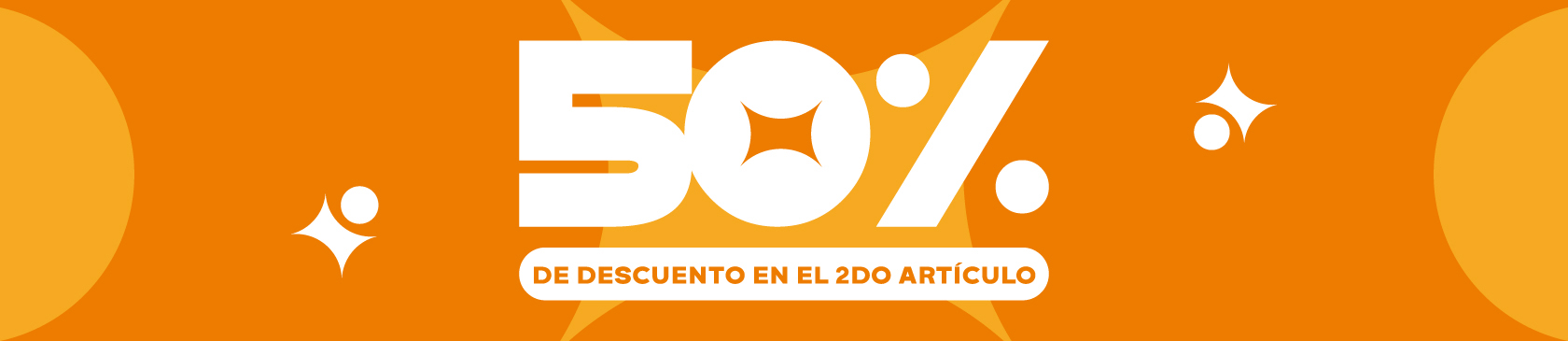 50% en la tienda